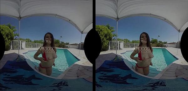  3000girls.com Ultra 4K VR porn Poolside Pussy POV ft. Anastasia